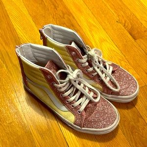 Vans - glitter high-tops